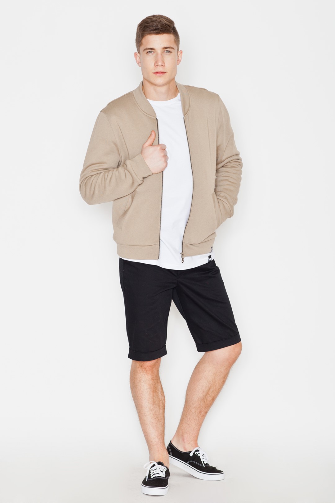 V004 Sweatshirt Beige