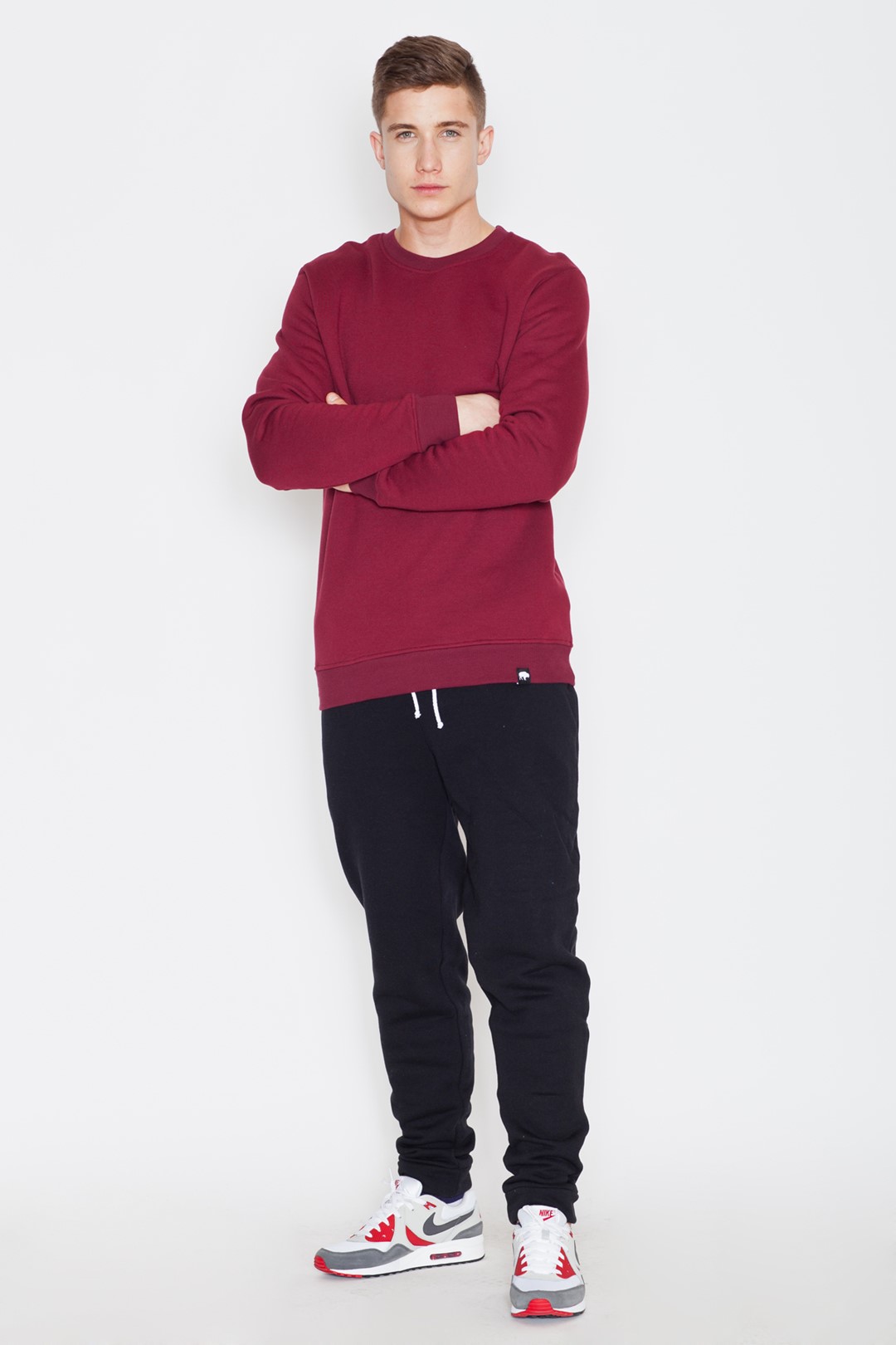 V005 Sweatshirt Burgundy
