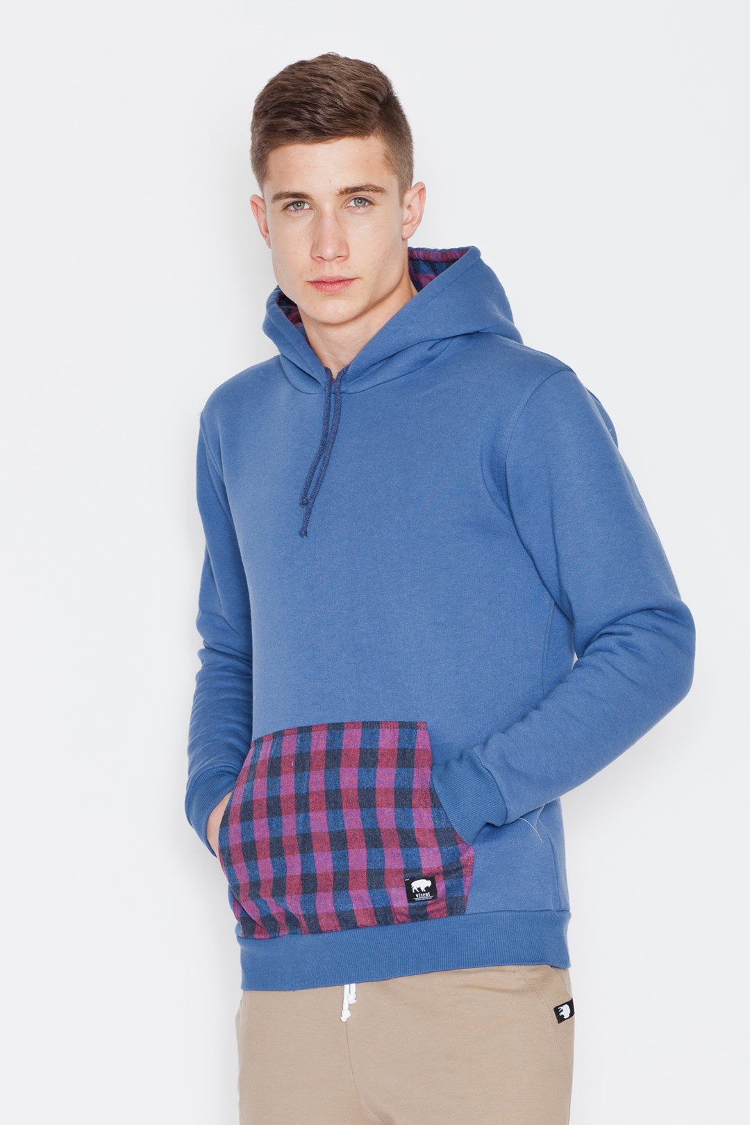 V014 Hoodie Blue