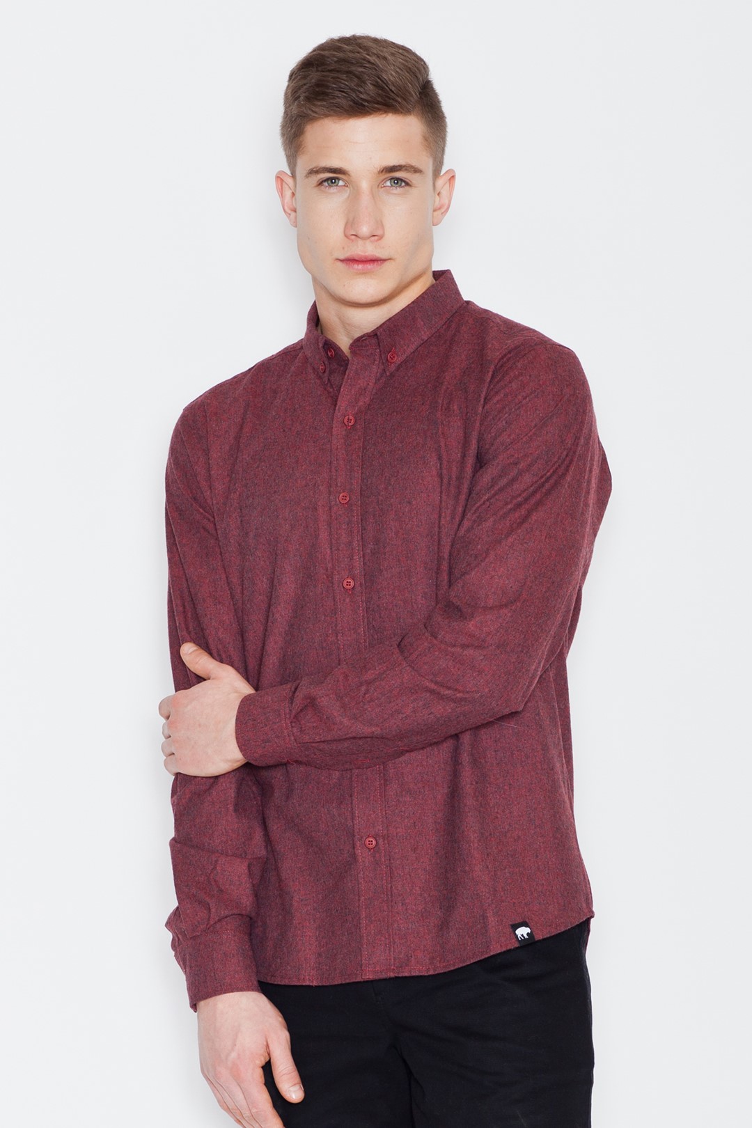 Burgundy V010 Shirt