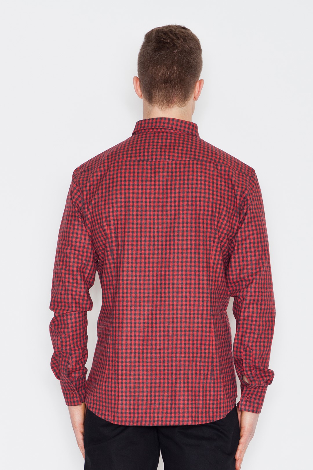 Shirt V010 Black-Red