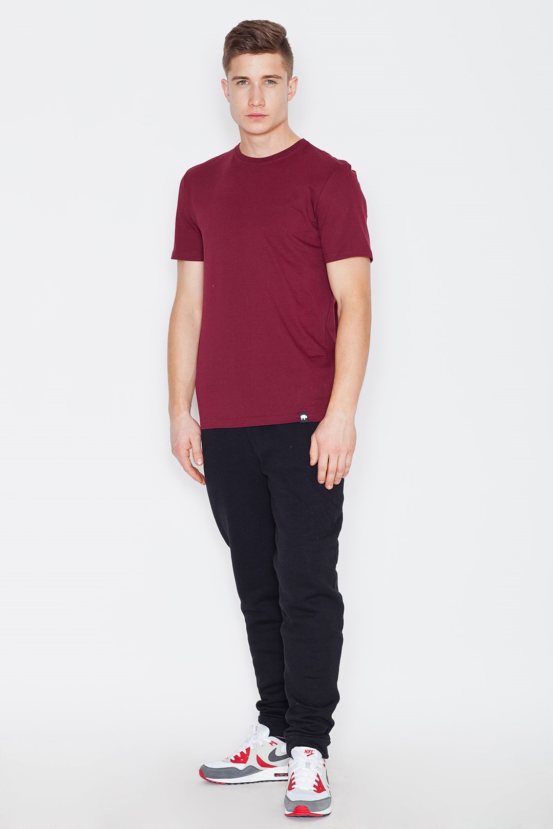 V001 T-shirt Burgundy
