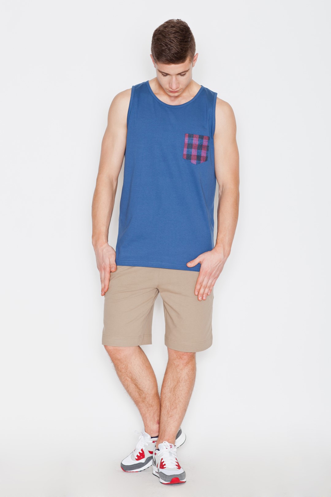 V021 T-shirt Blue