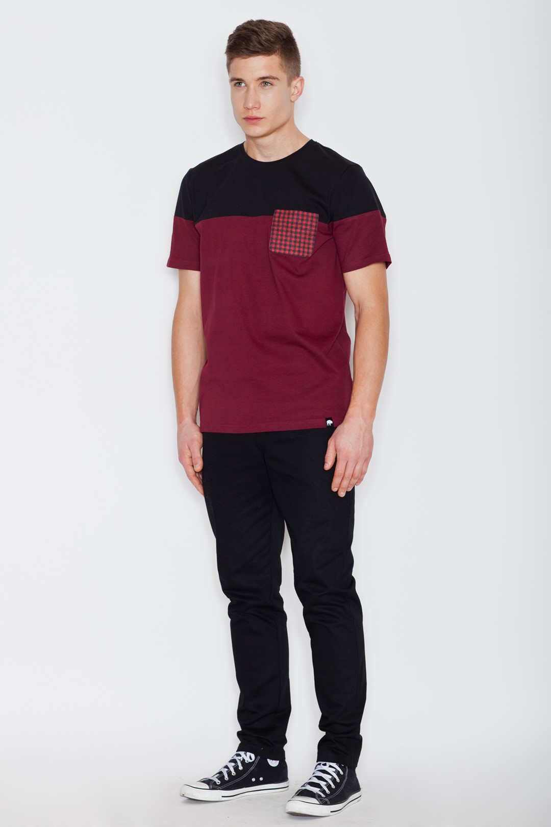 V024 T-shirt Bordeaux