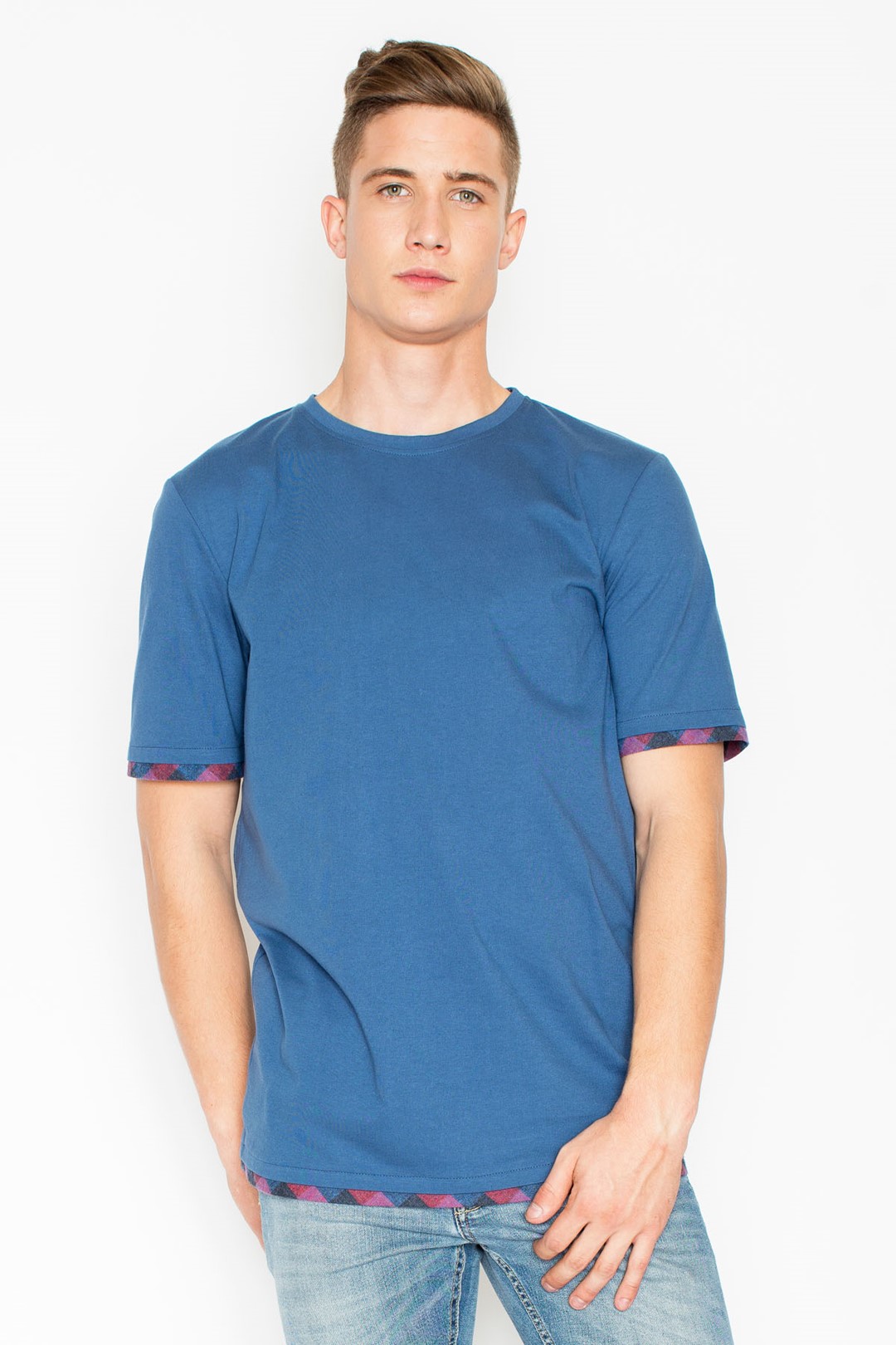 V032 T-shirt Blue