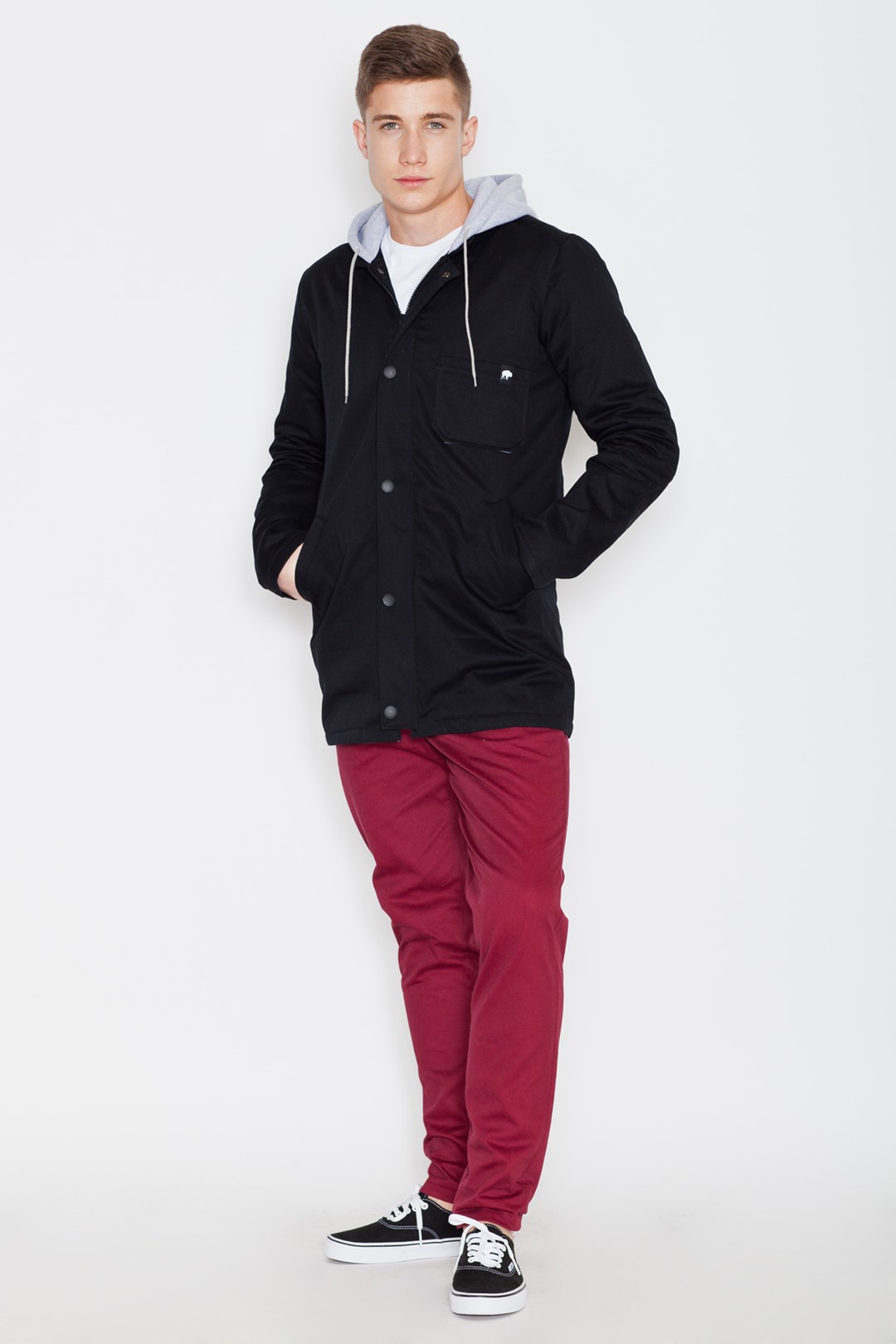 V013 Jacket, Black