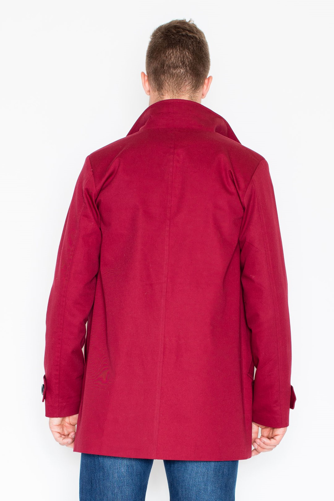 V028 Coat Burgundy