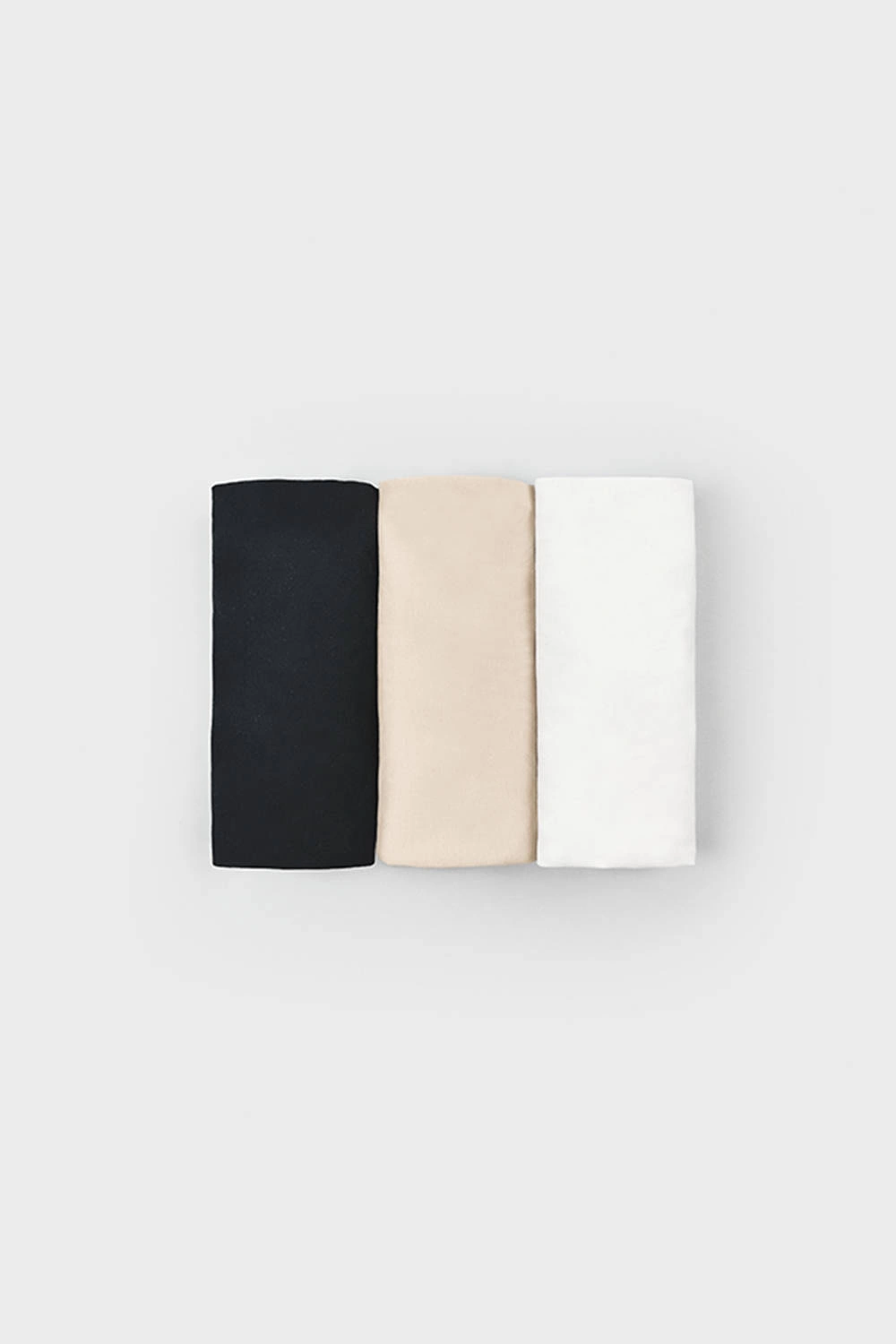 Lot de trois culottes en coton Alana