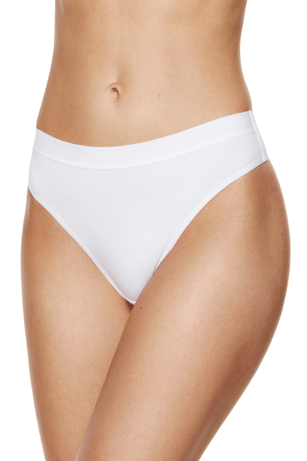 Lot de trois strings en coton Alana – vue 2