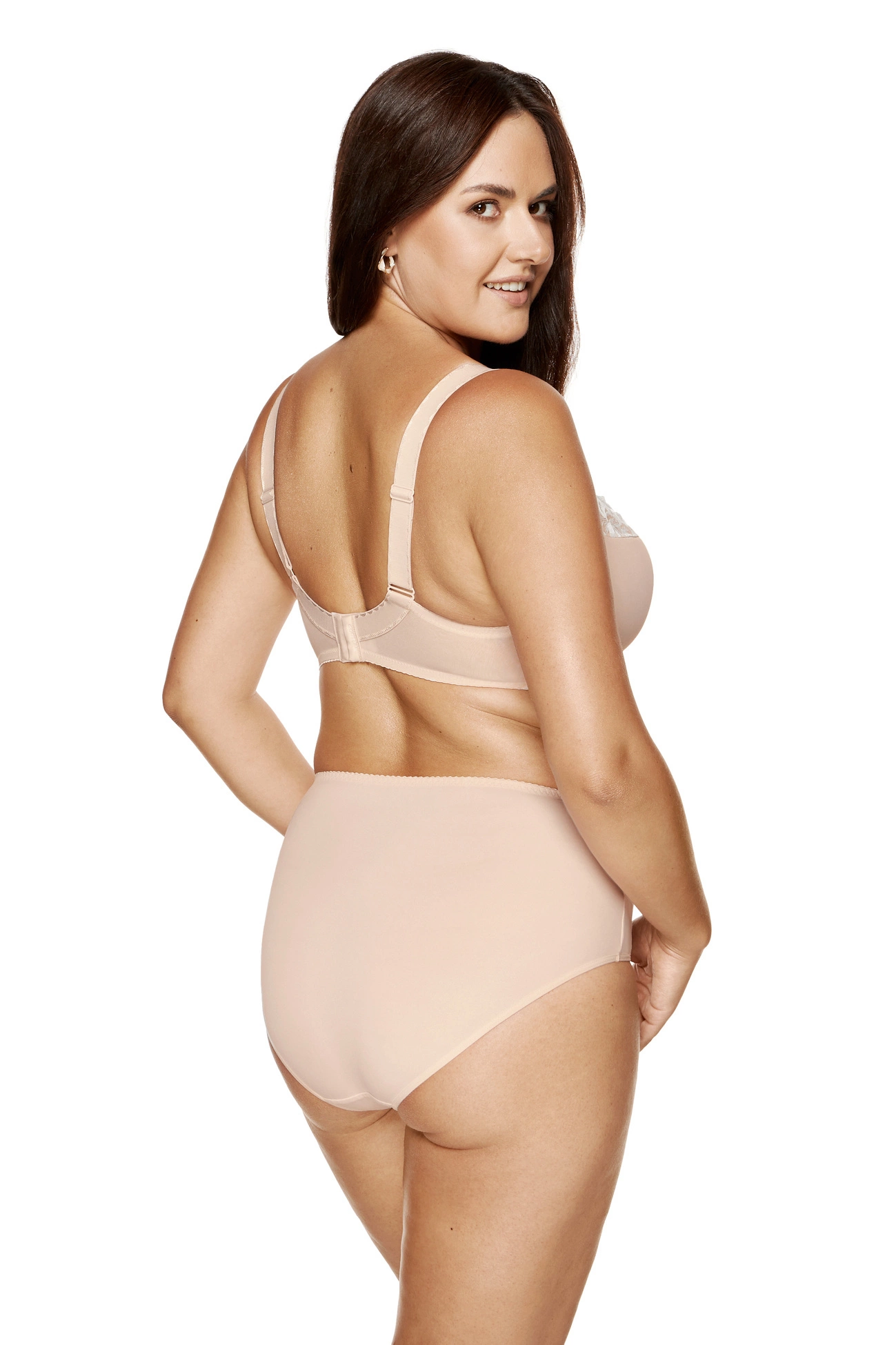 Egerie culotte taille haute avec broderie décorative