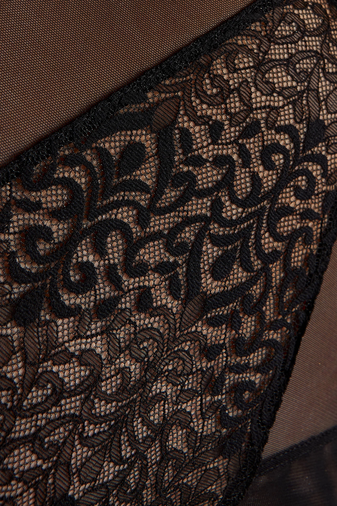 Slip Gabi taille haute en dentelle