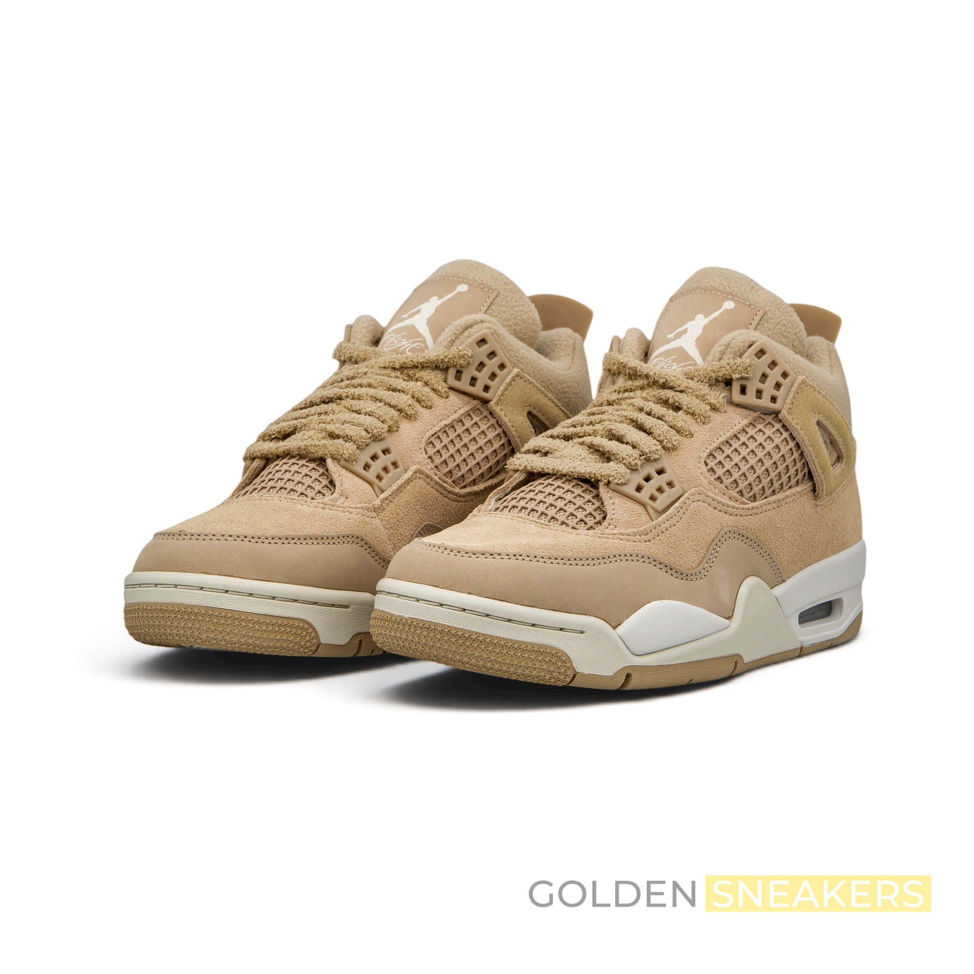 Jordan 4 Retro Cozy Girl Hemp/Light Orewood Brown