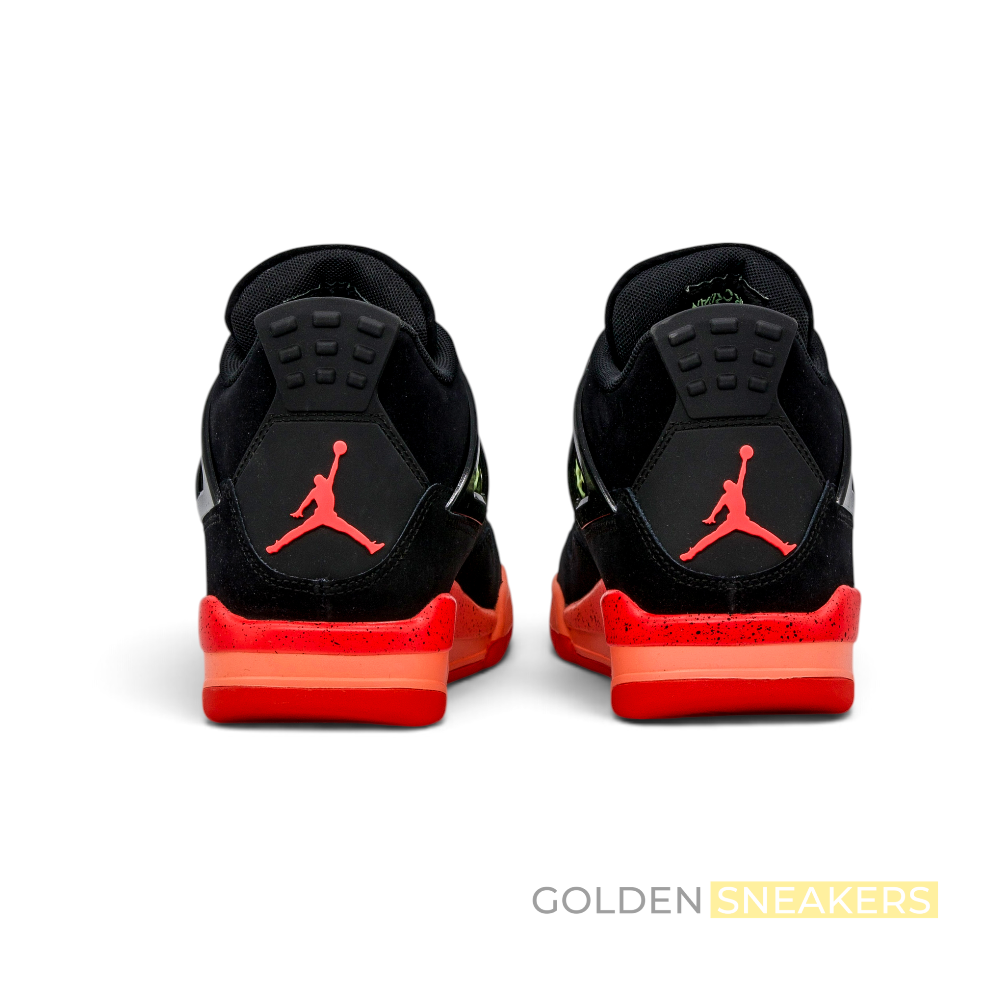 Jordan 4 Retro Black Infrared Barely Volt