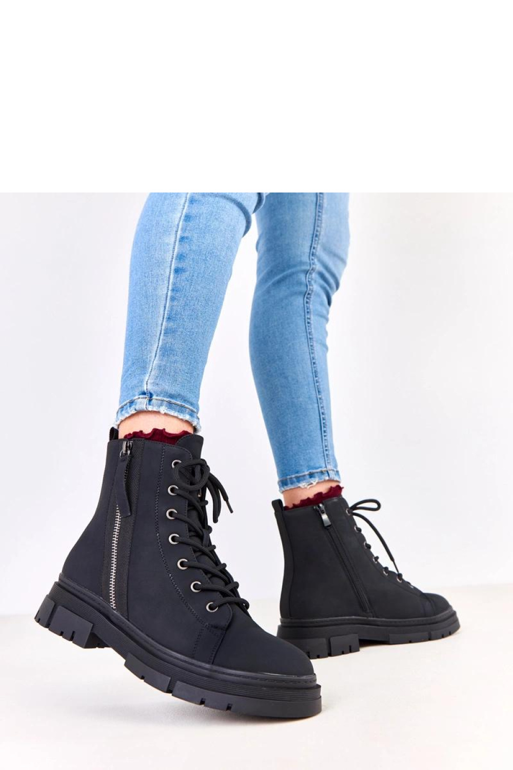 Jakoma XH9357-1 Black Boots - Solea – vista 2