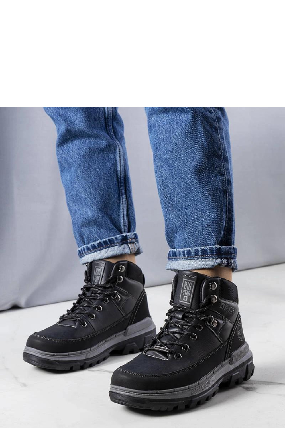 Big Star KK274222 BLACK ankle boots - Solea