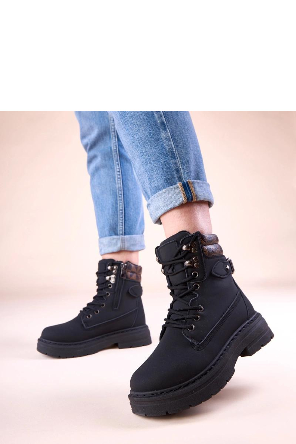 Selio B2150 Black Ankle Boots - Solea