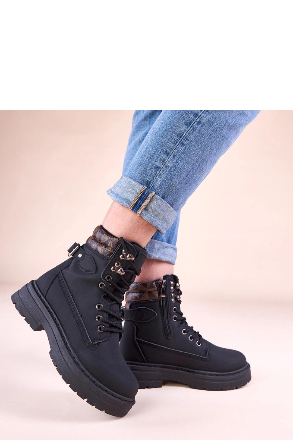 Selio B2150 Black Ankle Boots - Solea – vista 2