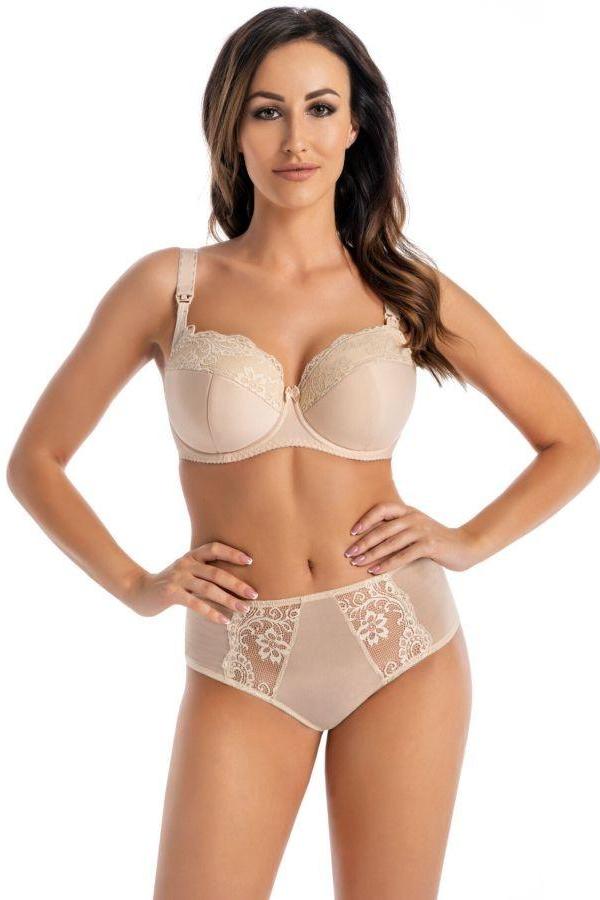 Biustonosz do karmienia Model Marte Mama 205 Beige - Teyli – vue 2