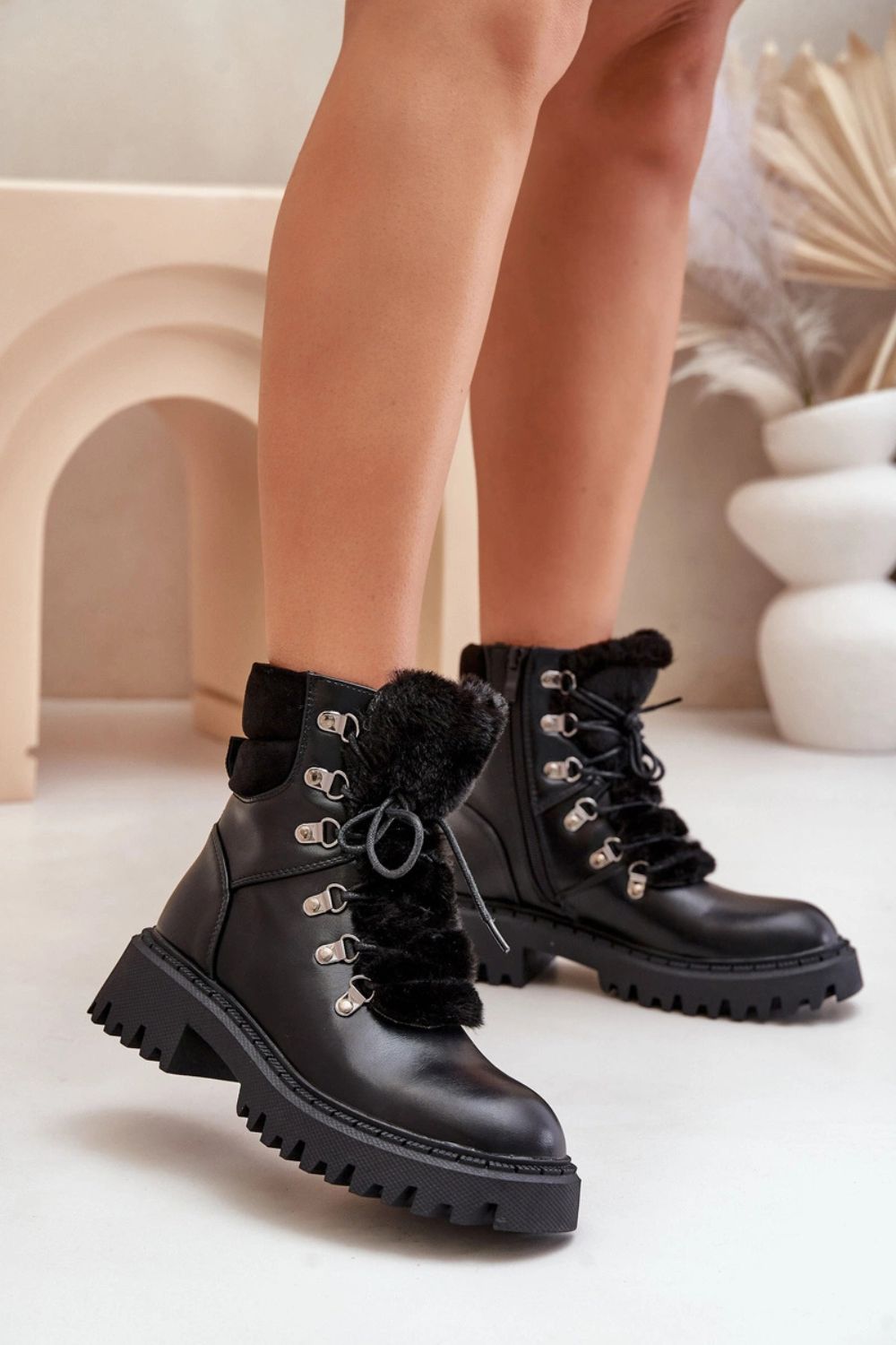 Willatta 1659 Black Boots - Step in style – vista 2