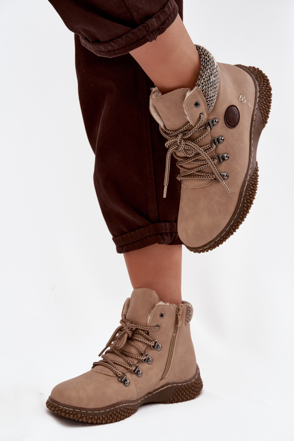 Zenaya 25BT02-9374 Ankle Boots, Beige - Step in style