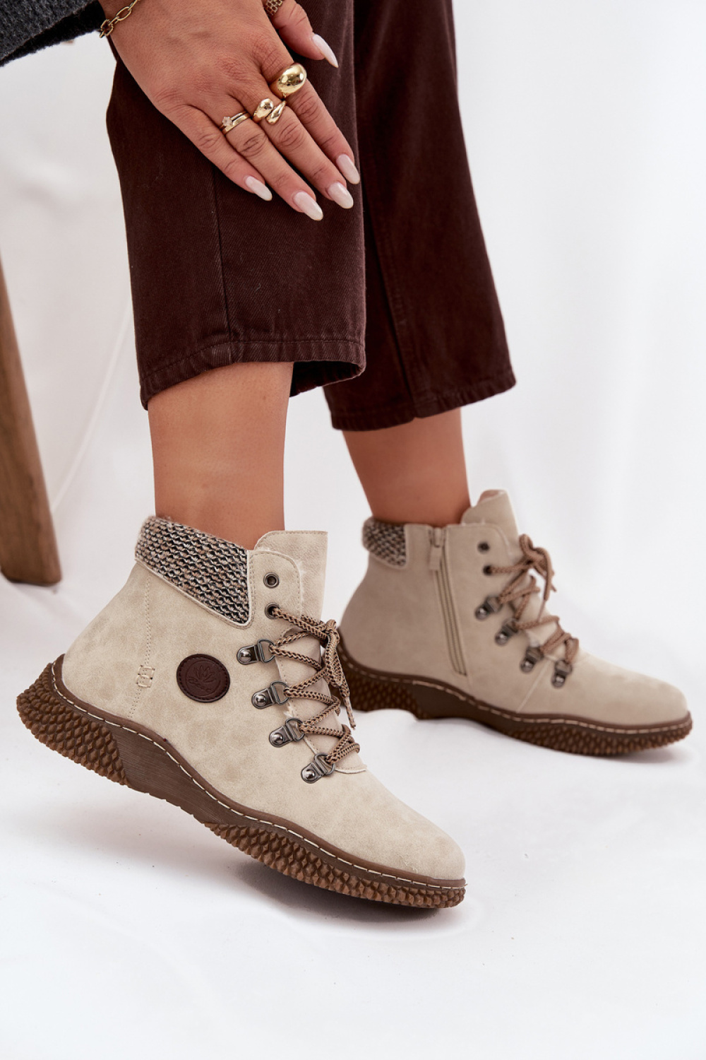 Zenaya 25BT02-9374 Ankle Boots Light Beige - Step in style