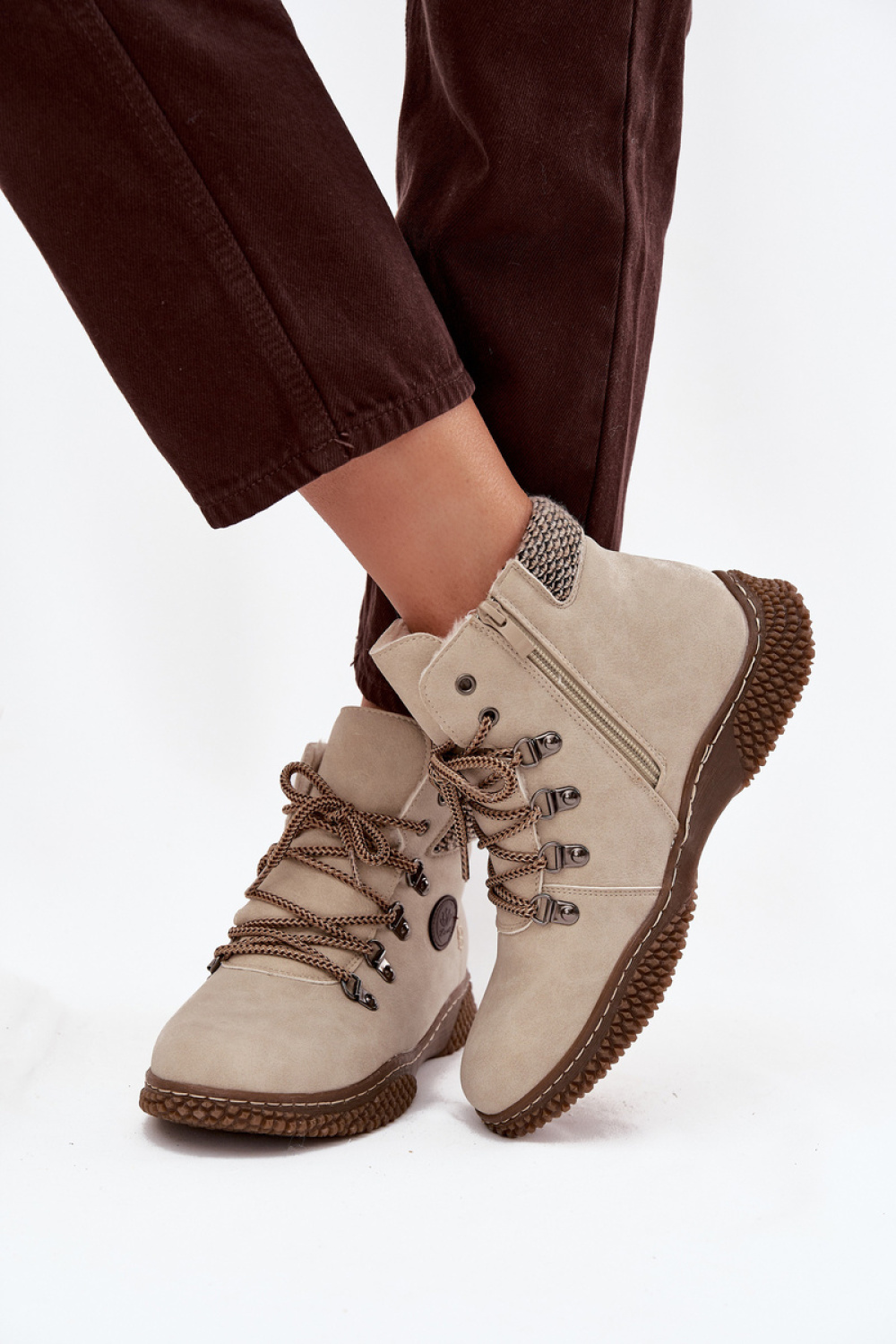 Zenaya 25BT02-9374 Ankle Boots Light Beige - Step in style – vista 2