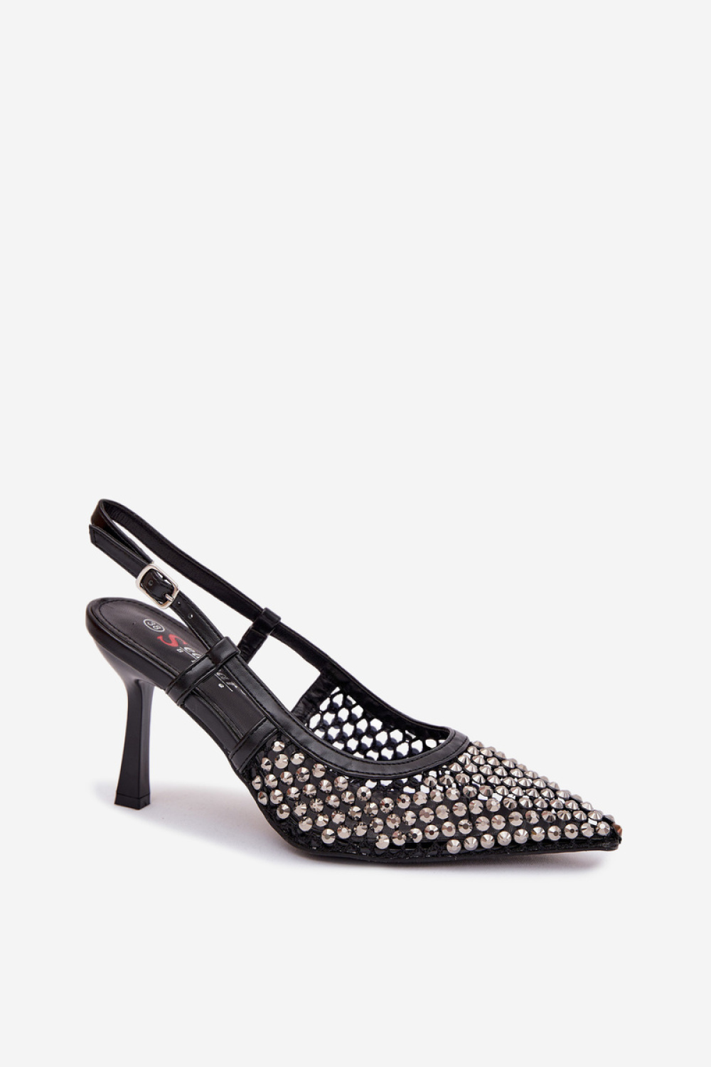 Selinna JH551 Black Heeled Pumps - Step in style