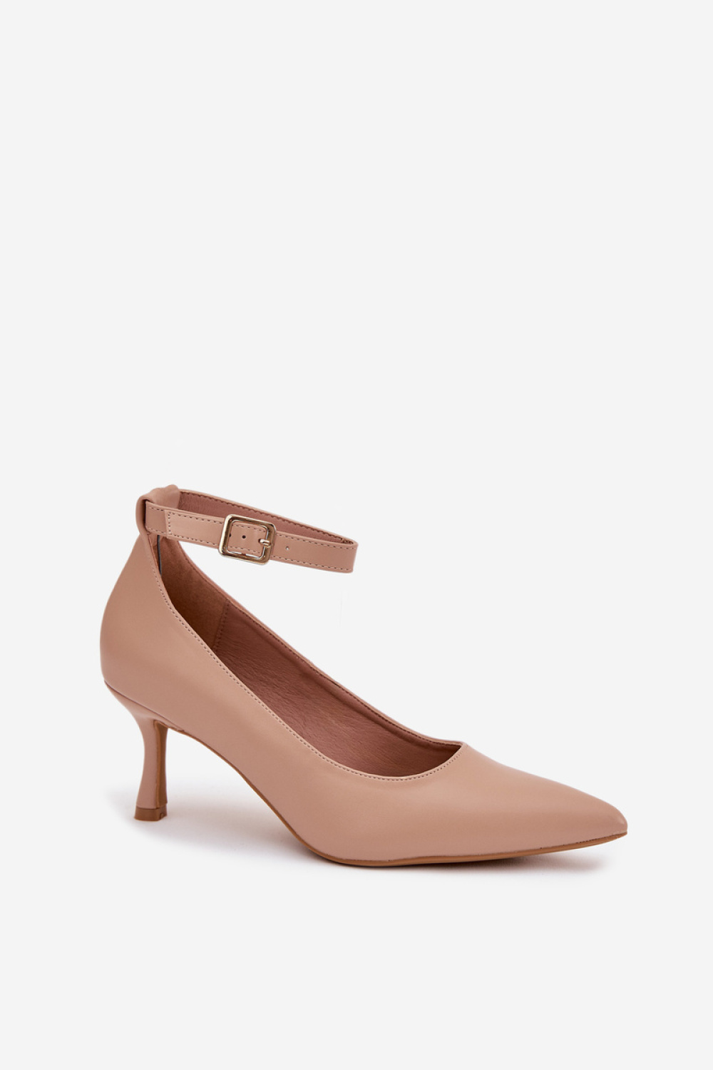 Perrine 2752 Dark Beige Heeled Pumps - Step in style