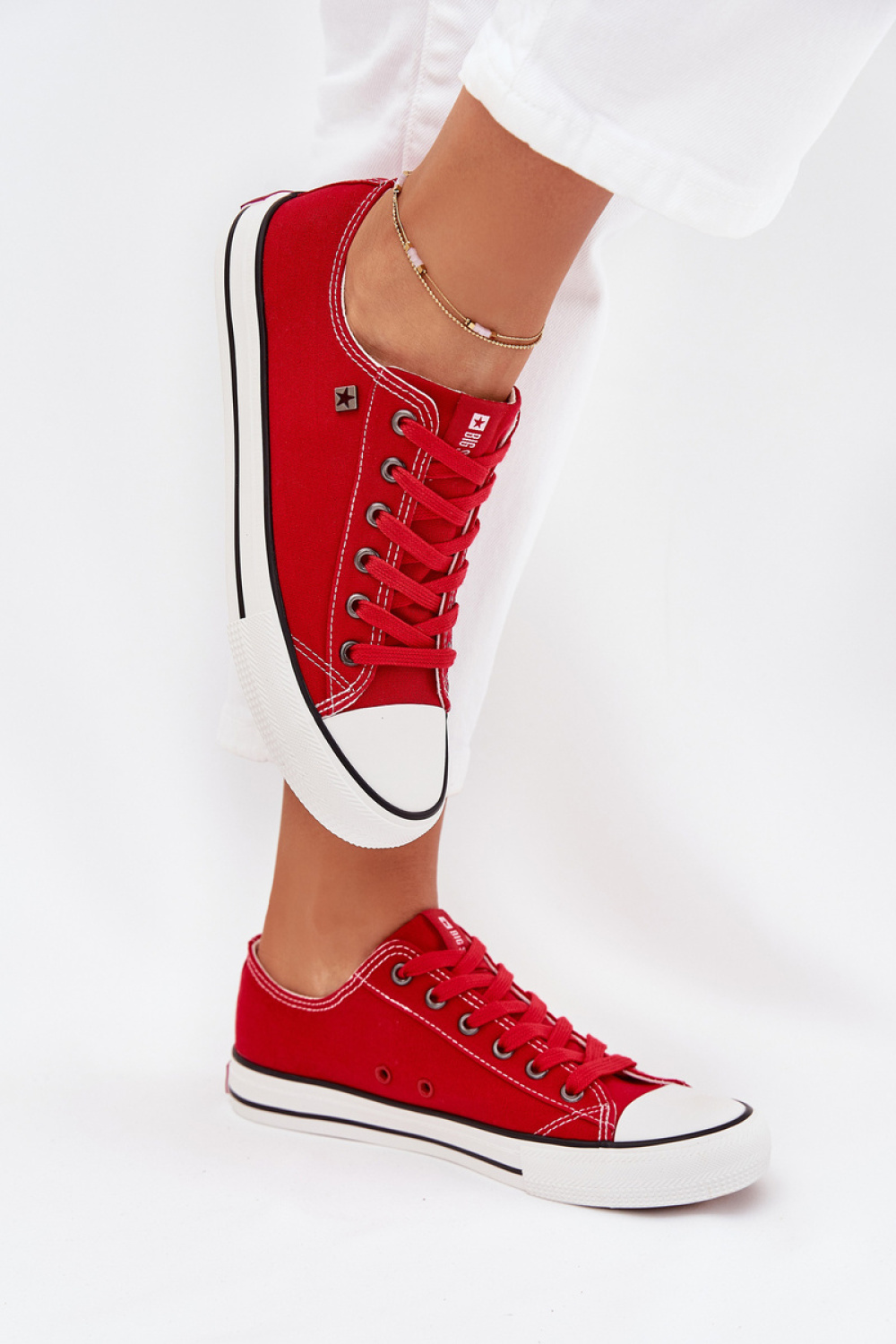 Trampki Model Big Star DD274A234 Red - Step in style