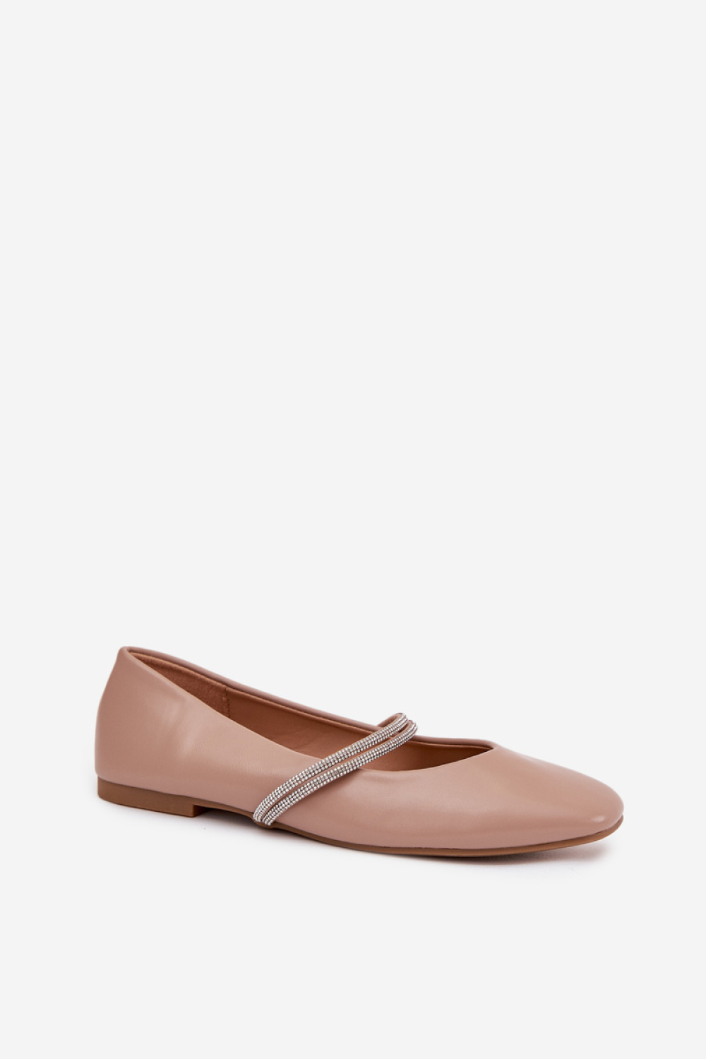 Ilirene Model 2732 Dark Beige Ballet Flats - Step in style