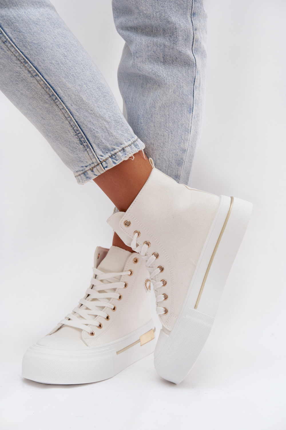 Trampki Model Meloria A88-211 White - Step in style – widok 2