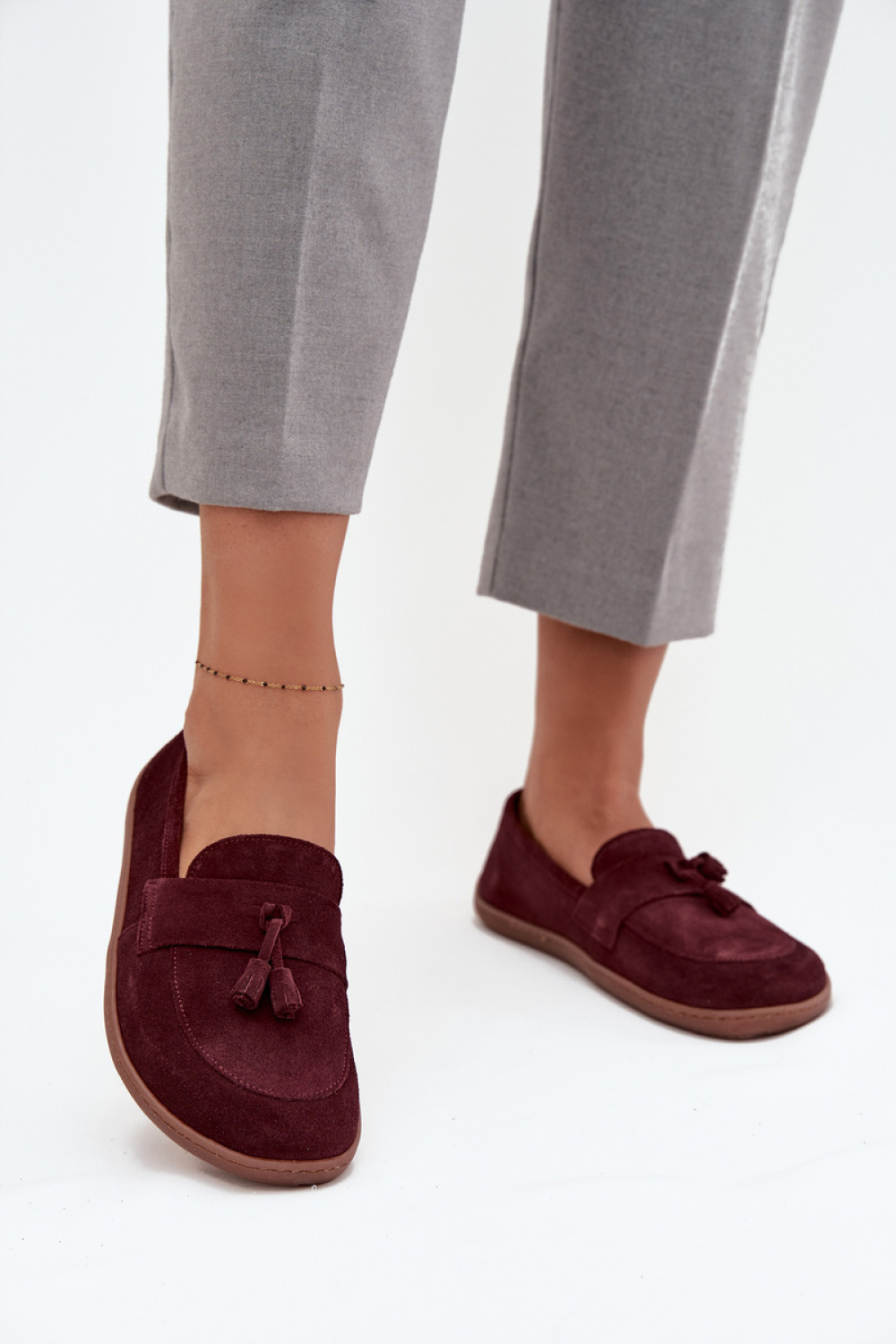 Zazoo 322 Loafers in Burgundy - Step in style