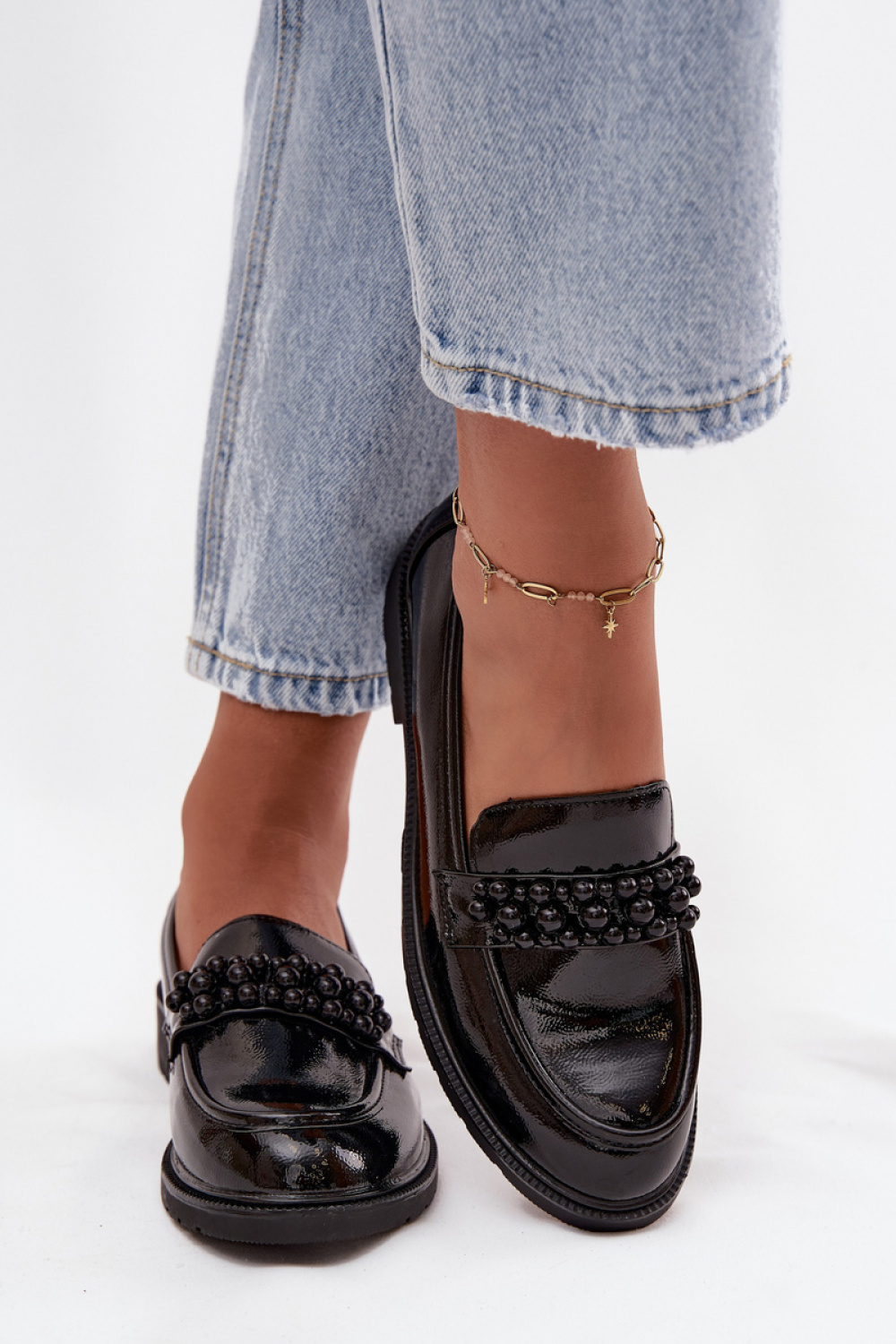 S.Barski HY52-541 Black loafers - Step in style – vista 2