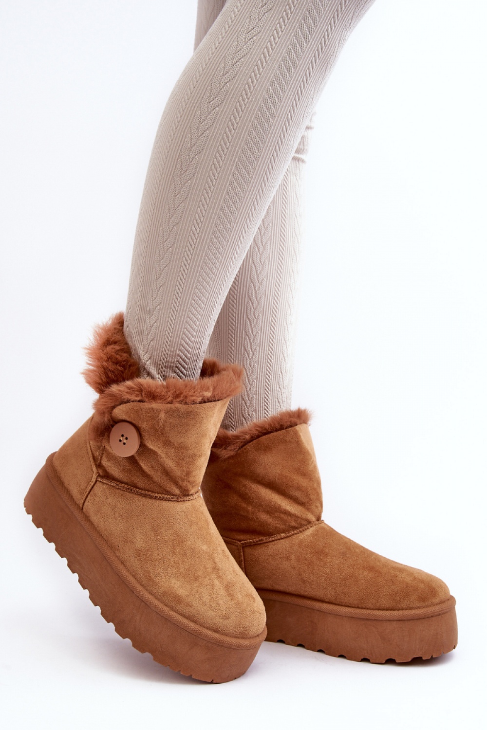 Wikasem 85-925 Camel Snow Boots - Step in style