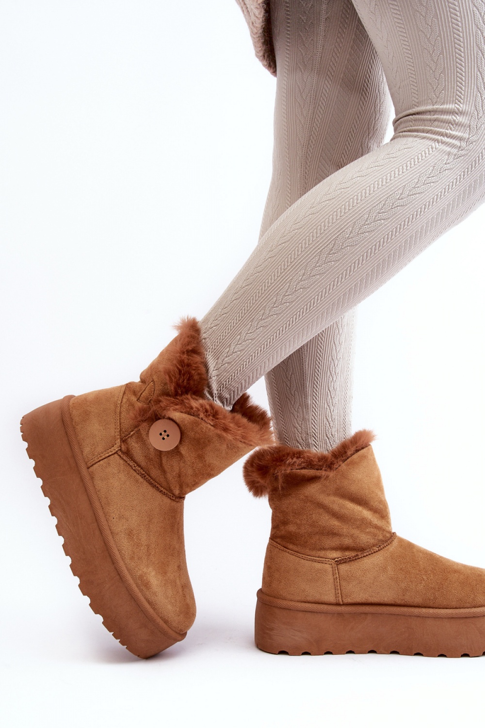 Wikasem 85-925 Camel Snow Boots - Step in style