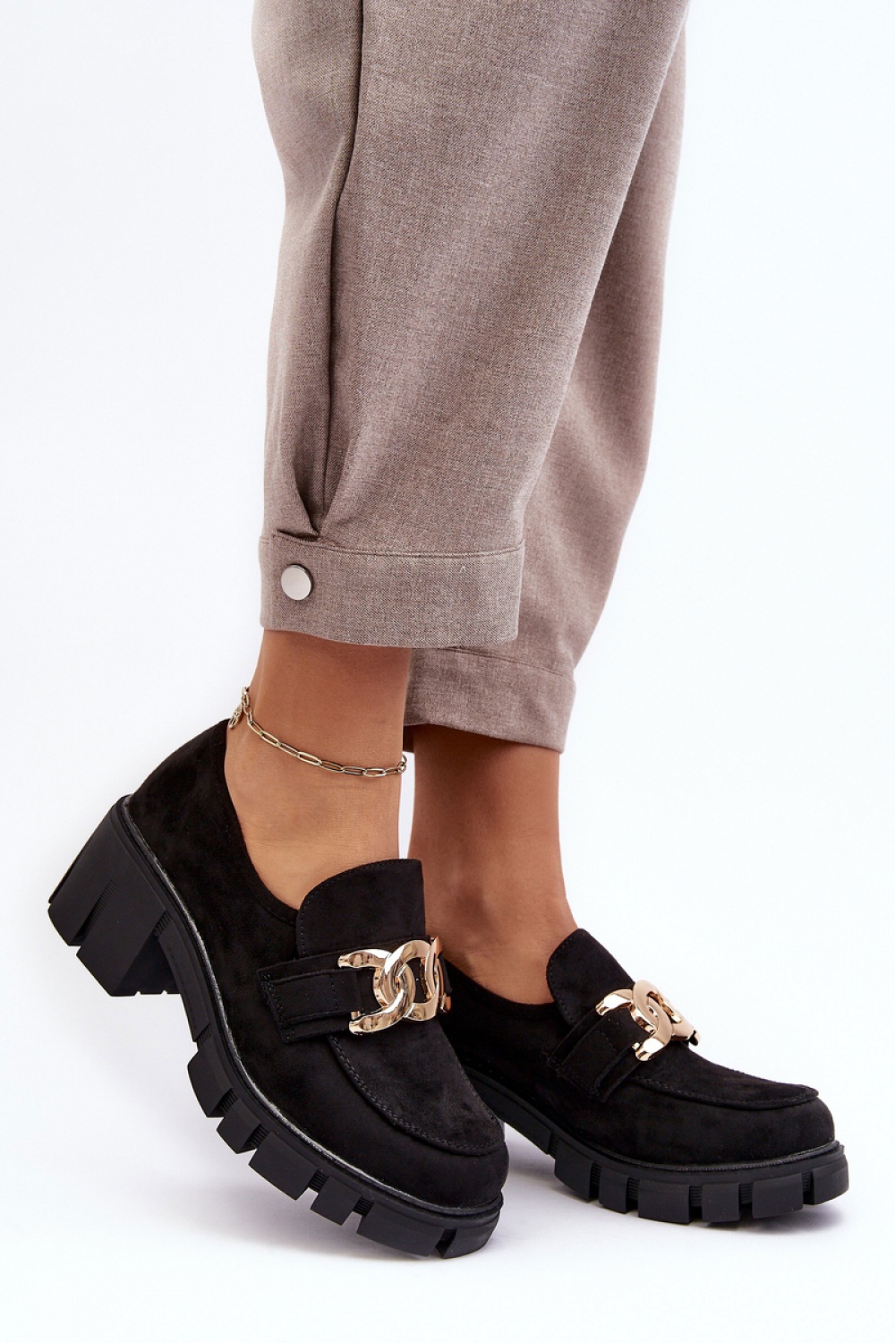 Rullenes Model 37100 Black Loafers - Step in style