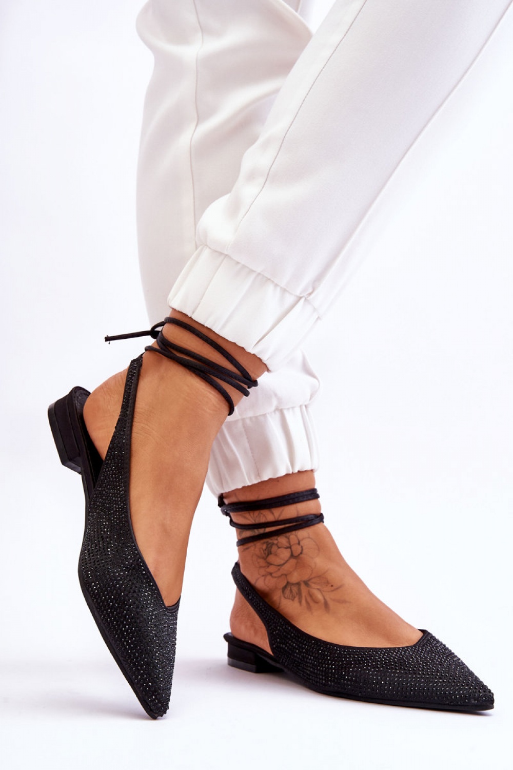 Mavis Model 22-297 Black Ballet Flats - Step in style