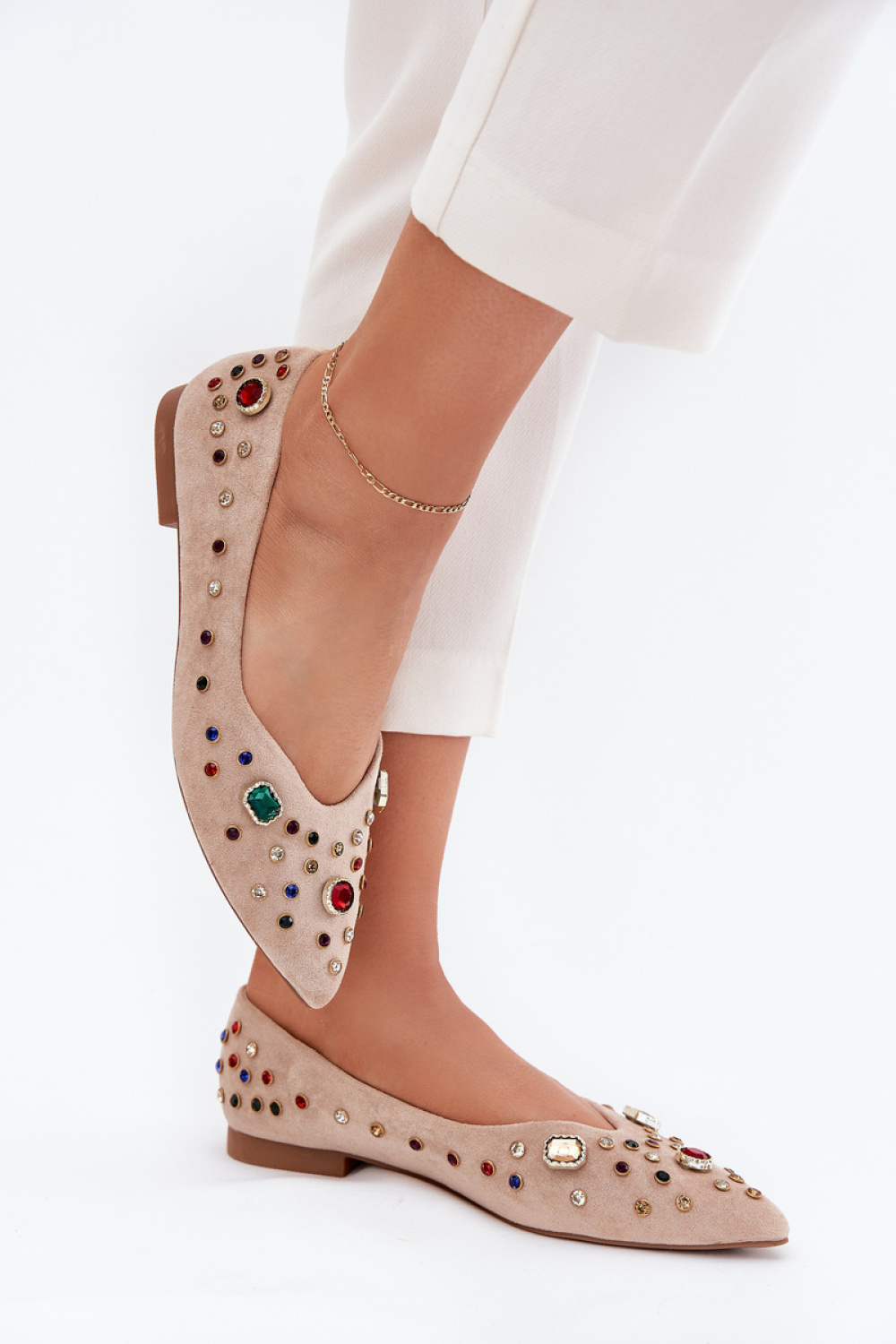 Valena JH525P Ballet Flats Beige - Step in style