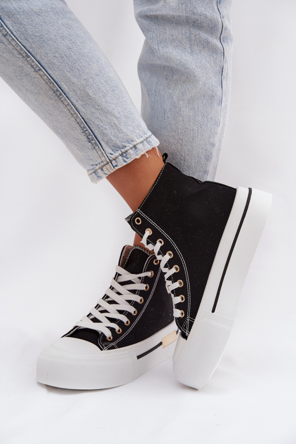 Trampki Model Meloria A88-211 Black - Step in style – widok 2