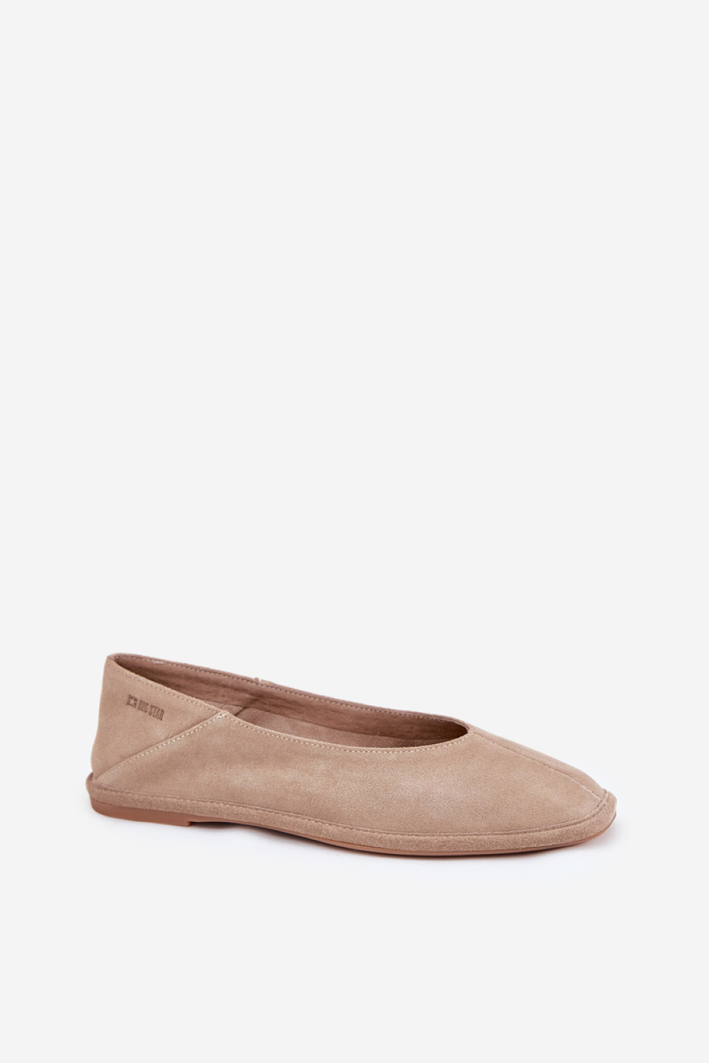 Big Star RR274082 Beige Ballet Flats - Step in style