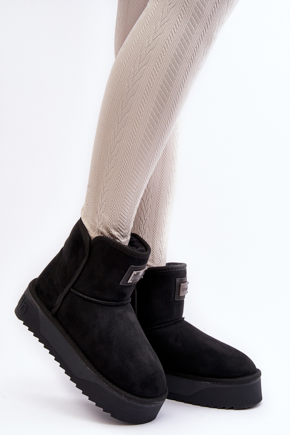 D.Franklin DFSH371004 Black Snow Boots - Step in style