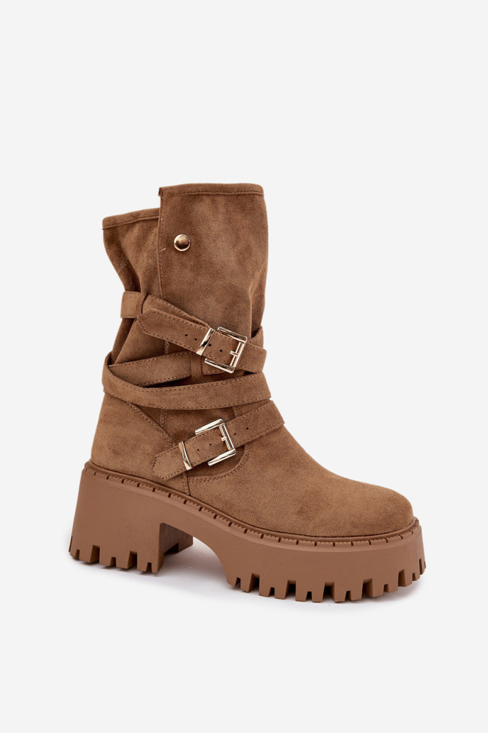 Ankle Boots Model Nerelisa QH7825 Khaki - Step in style
