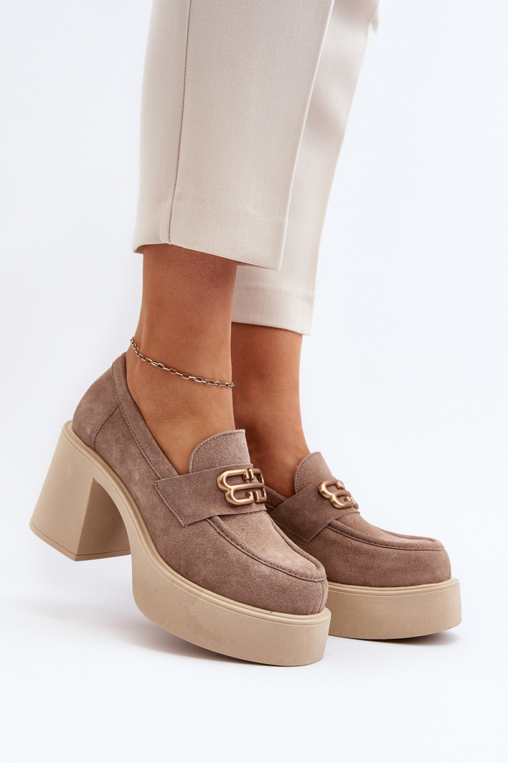 Zazoo 20170 Beige Loafers - Step in style – vue 2