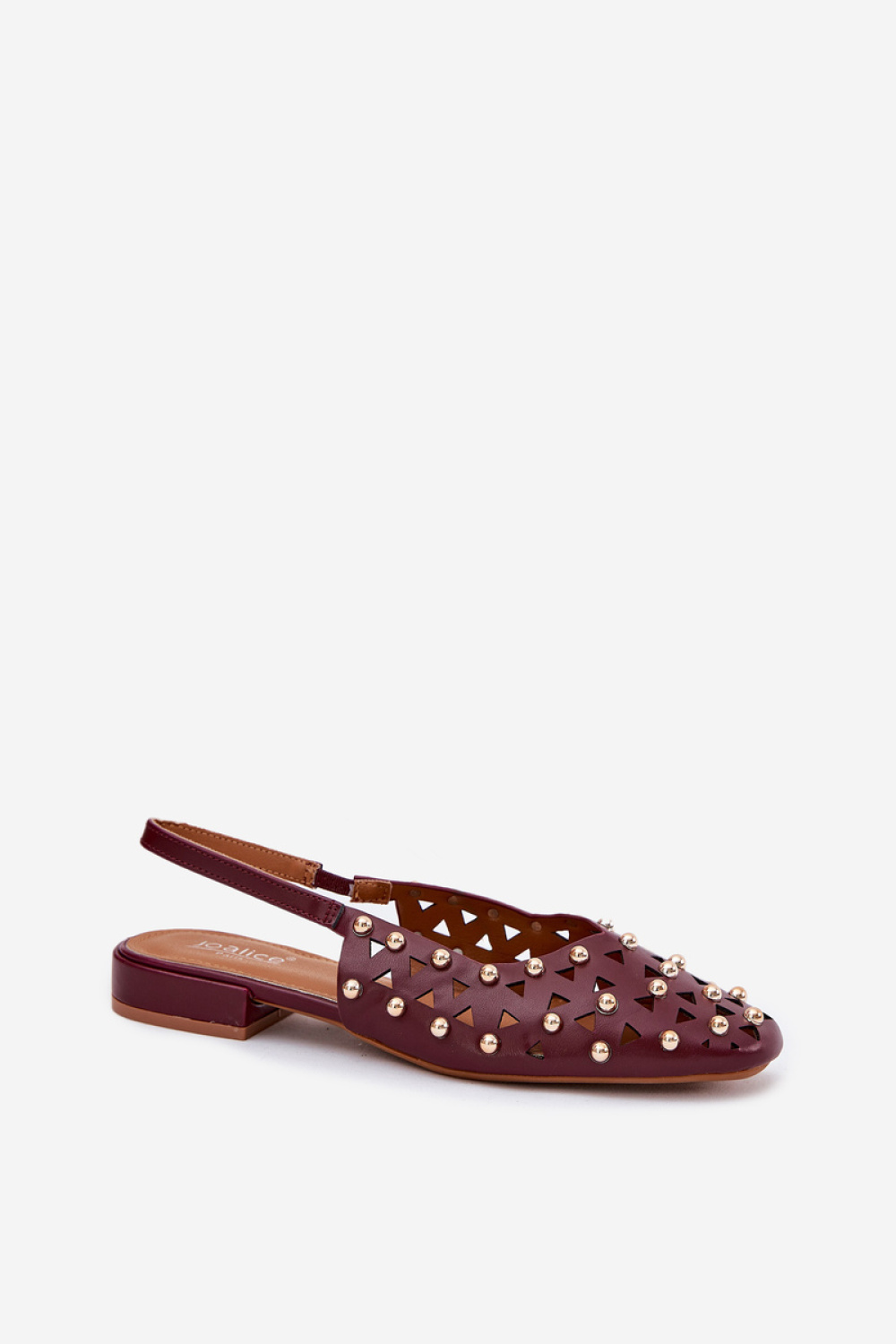 Nilarisela G471 Ballerinas in Burgundy - Step in style