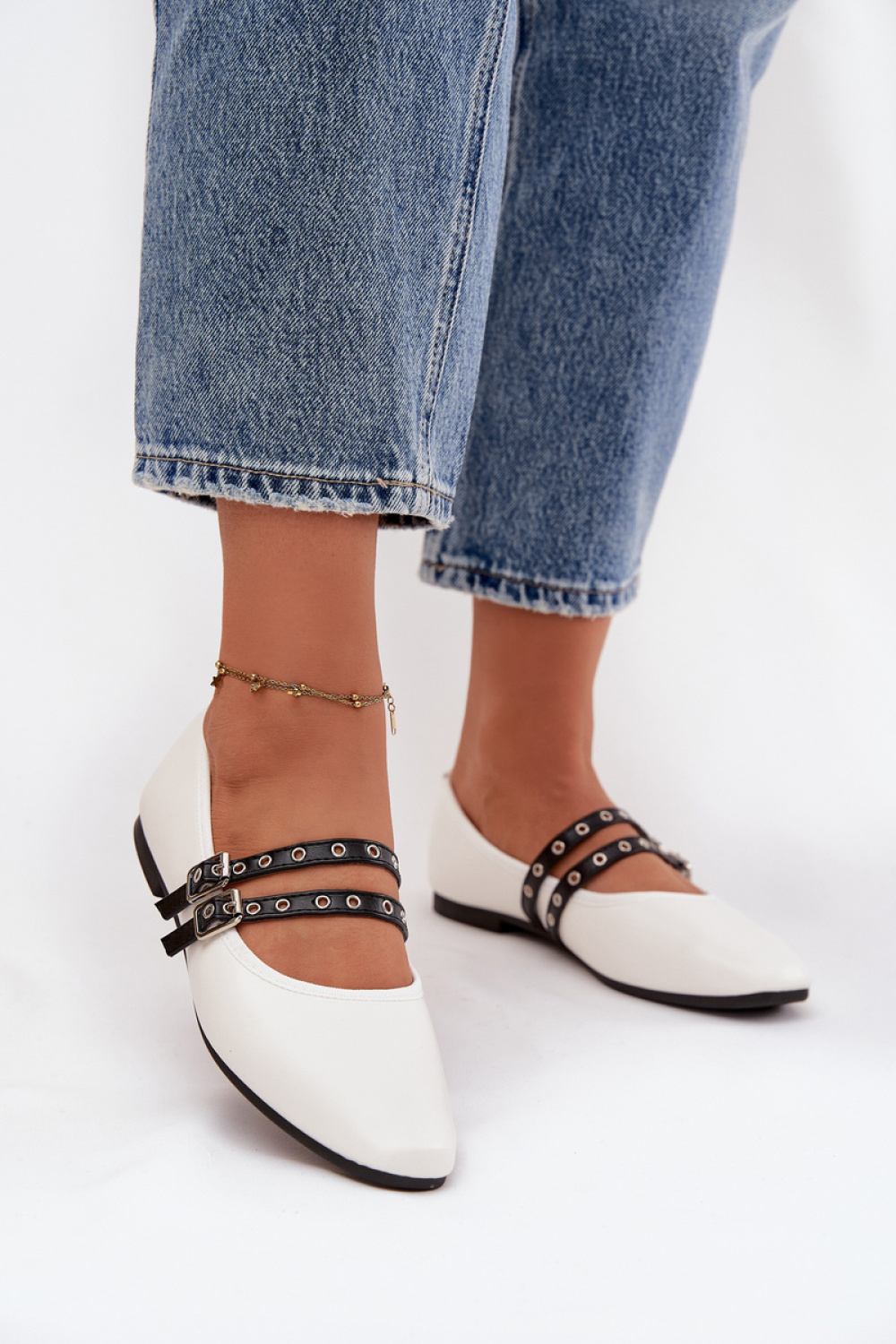 Ballerinas Model Deliora 21-46 White - Step in style