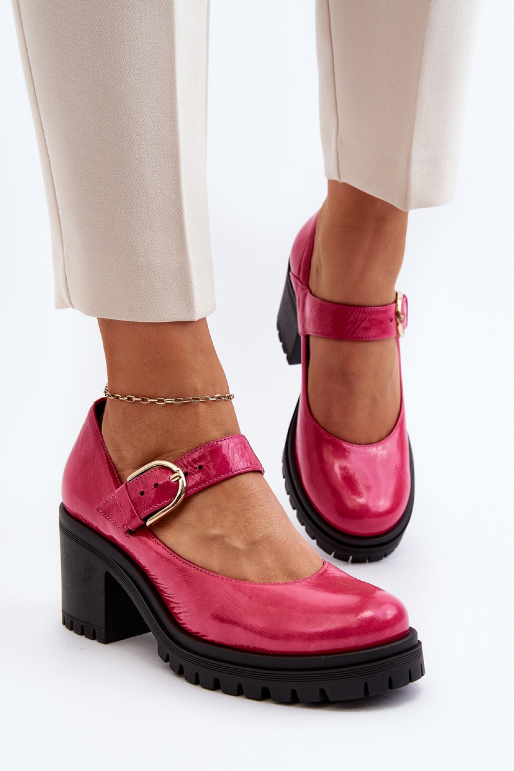 Czółenka Model Zazoo 20166 Fuksja - Step in style
