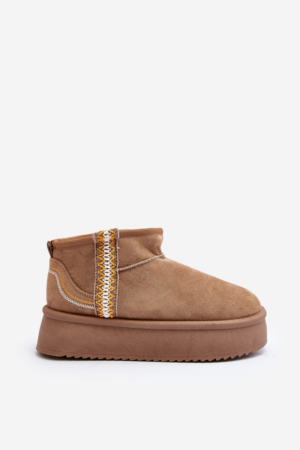 Snow Boots Model Udra UA-1833 Light Brown - Step in style – vue 2