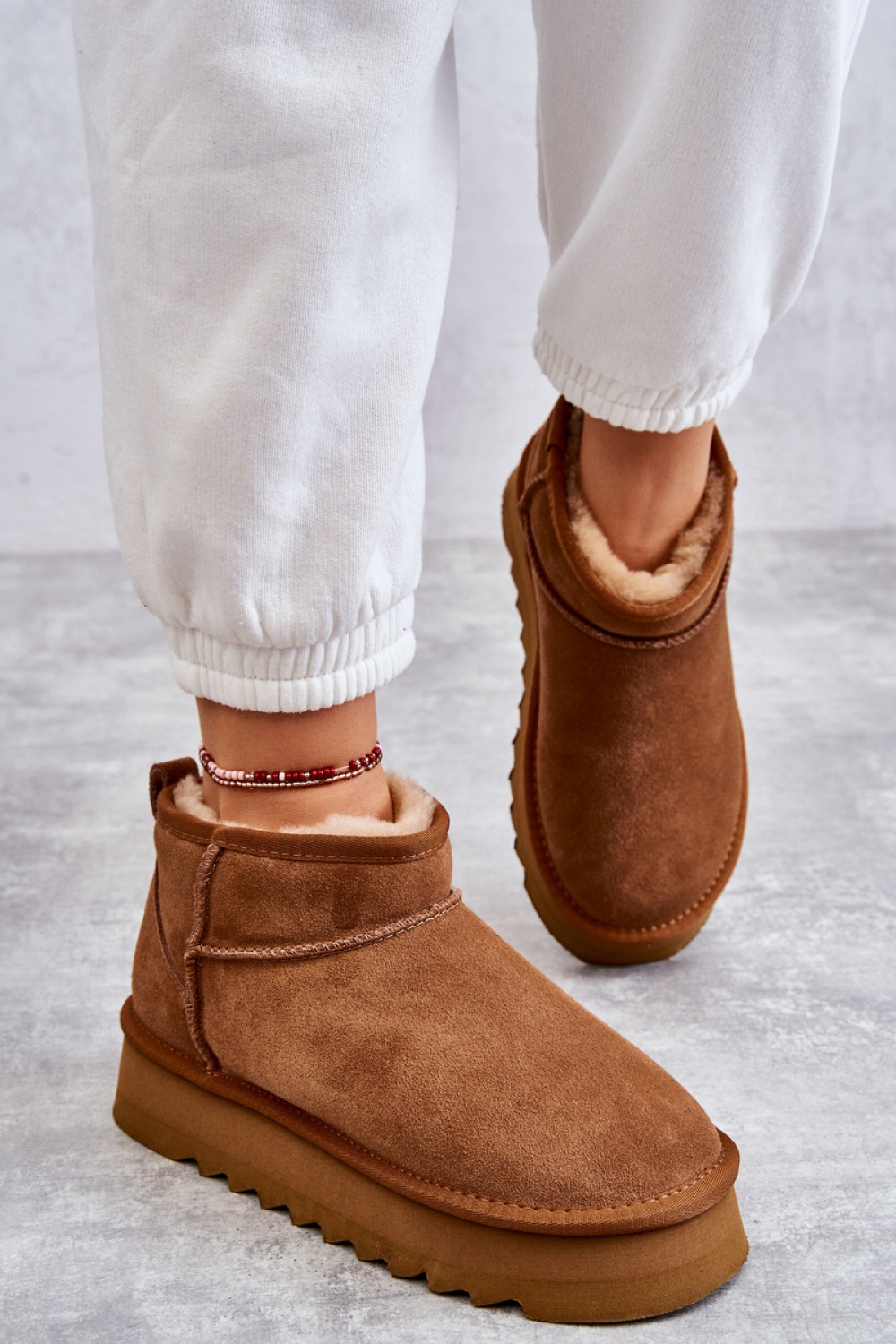 Snow boots Model Nucca W5828 Camel - Step in style