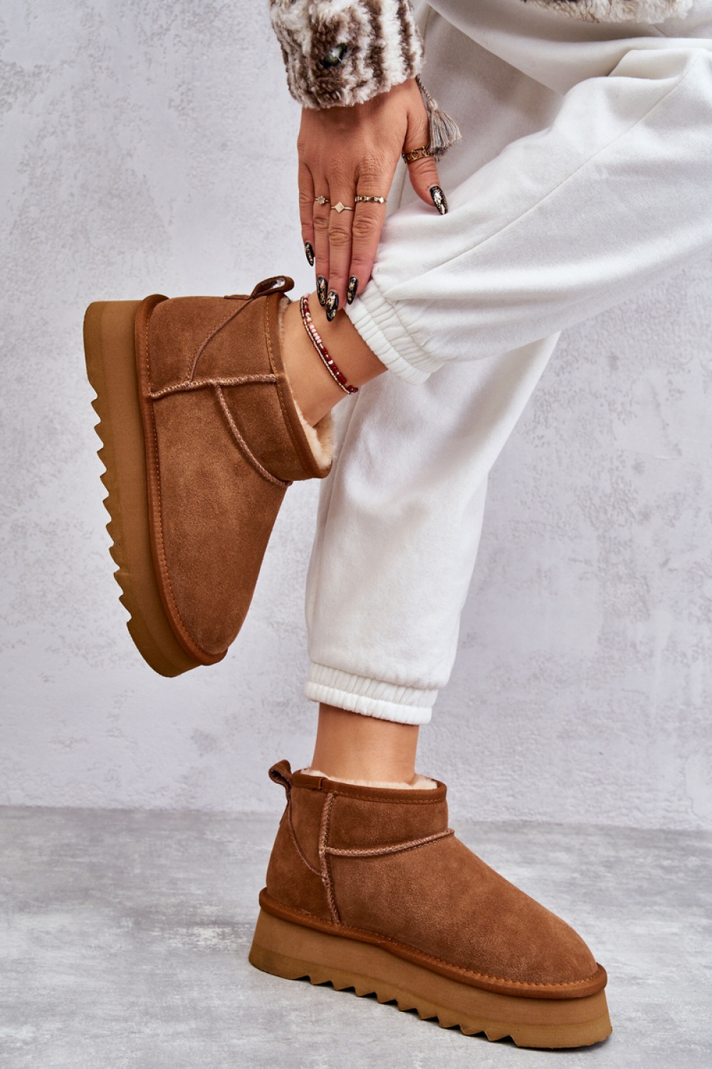 Snow boots Model Nucca W5828 Camel - Step in style