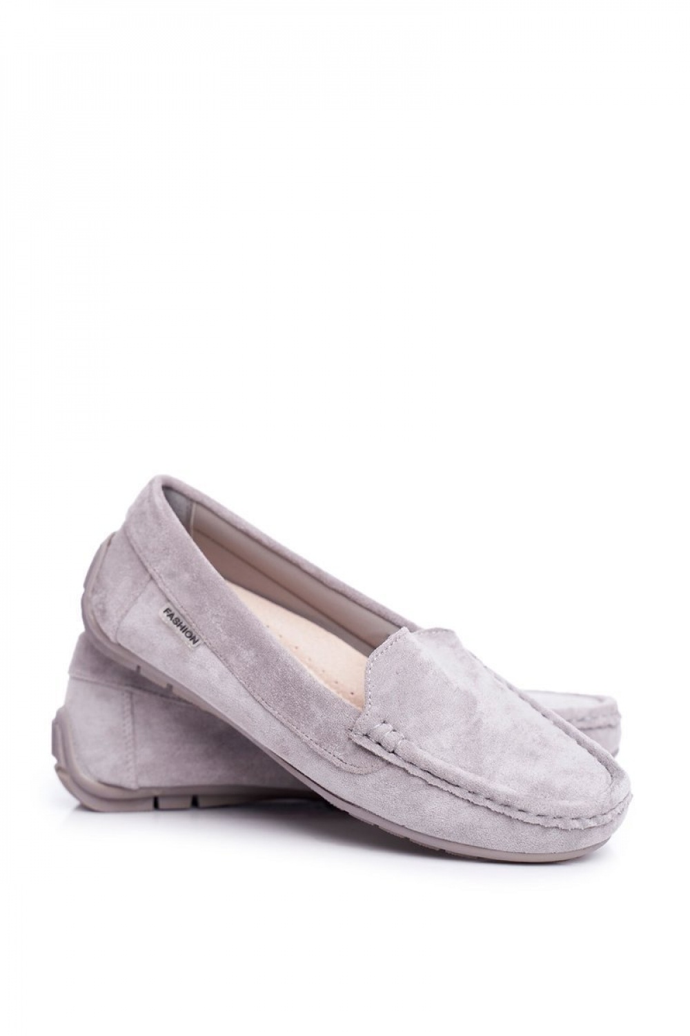 Mokasyny Model Morreno 20PB26-2190 Grey - Step in style